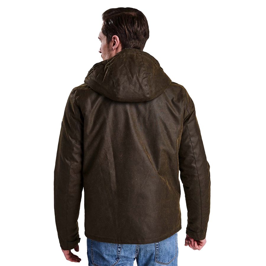 Kevlar Wax Jacket giubbetto da uomo Barbour International | MWX1372OL51